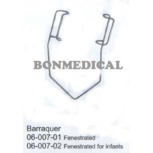 NS BARRAQUER EYE SPECULUM 스펙큐럼 FENESTRATED FOR ADULTS #06-007-01